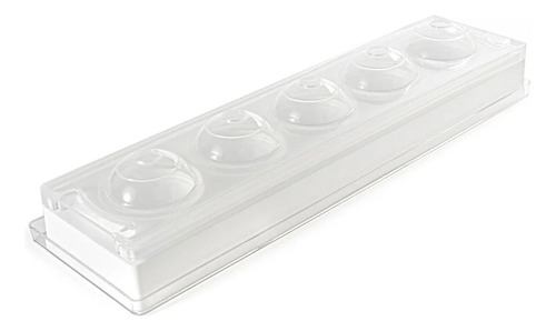 Molde De Silicona Para Mini Tortas Mul 3d 58 Silikomart Color Blanco