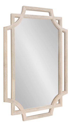 Espejo Pared Moderno 40 X 27  Blanco Decoracion Moderna Casa