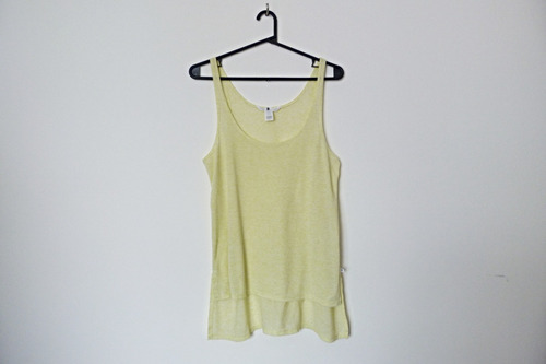 Musculosa Victorias Secret Amarilla, Talle Xs/s