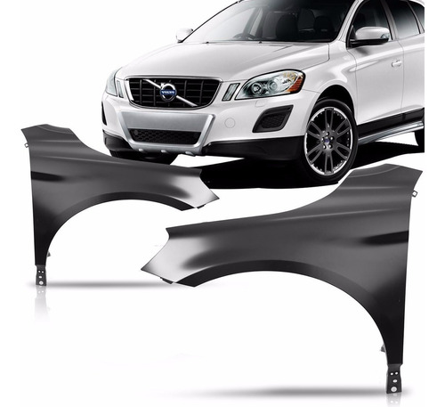 Paralama Dianteiro Volvo Xc60 2009 2010 2011 2012 2013