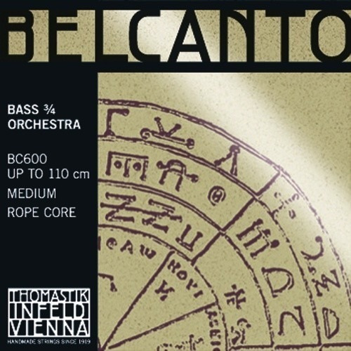 Set Cuerdas Contrabajo Orquesta Thomastik Belcanto Bc600