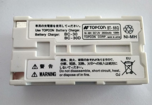 Bateria Equiv Topcon  Bt-66q,  Bt-30, Bt-62q, 