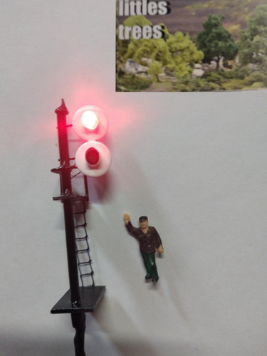 Señal De Dos Aspectos Señal Ferroviaria Ferromodelismo