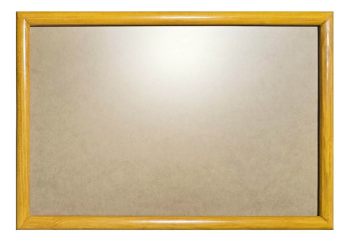 1 Marco De Madera Con Acrilico 70x90cm Ocre