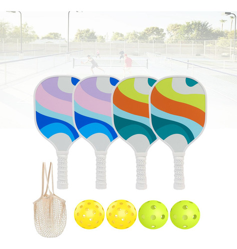 Juego De Raquetas De Pickleball, Bolsa De Transporte