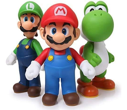 Super Mario Juguetes  Bros Acción Figura Juguete H1rya