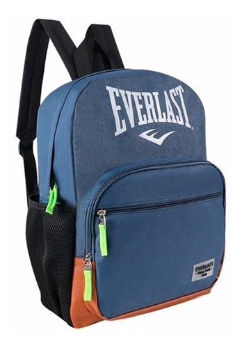 Mochila Everlast Con Compartimientos Urbana Notebook Pº