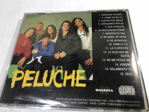 Peluche Cómo Estás Tú Cd Nuevo Original Cerrado