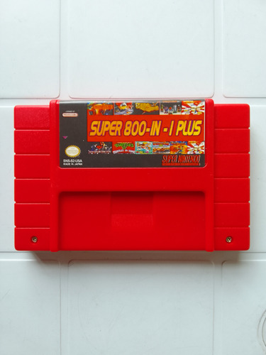 Everdrive Super 800 In 1 - Plus Super Ninteno Snes (Usado)