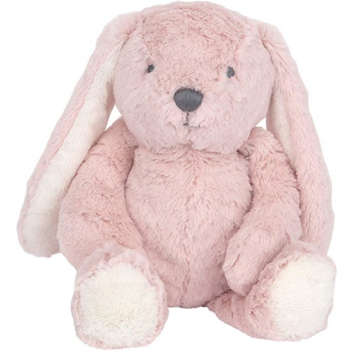 Lambs & Ivy Botanical Baby Plush Pink Bunny Stuffed Animal T