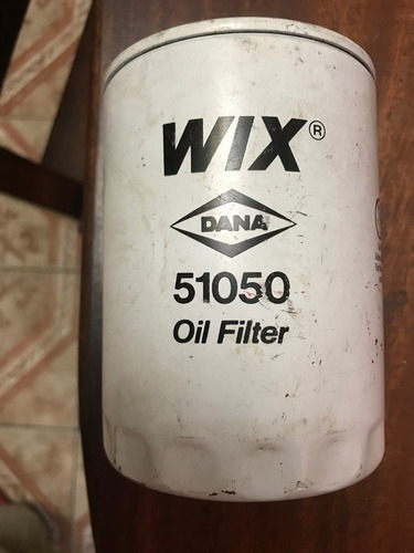 Filtro Aceite Wix 51050. Isuzu Npr, Chevrolet Npr, Encava Is