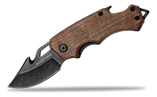 . Cuchillo Mini De Bolsillo Mossy Oak, Acero Inoxidable .