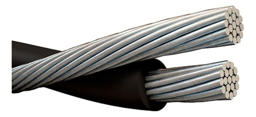 Cable De Aluminio Preensamblado 2x16mm Desnudo (50mts)
