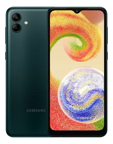 Samsung A04 4GB 128GB LTE Green Dual Sim Latino SM-A045MZGHTPA - Samsung