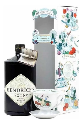 Gin Hendricks Con Estuche Y Taza Recoleta
