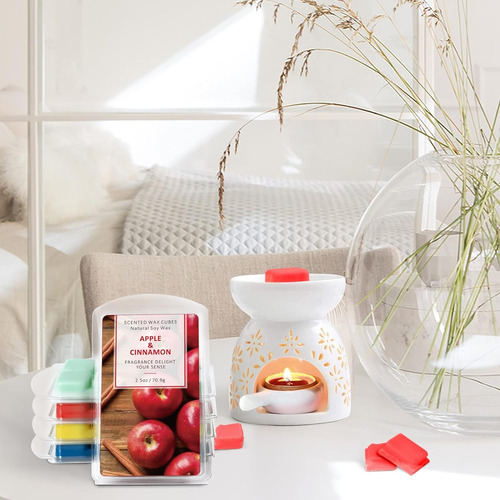 Cera Soja Aromatica Para Sacheteros Paquete 2 Forma Cubos