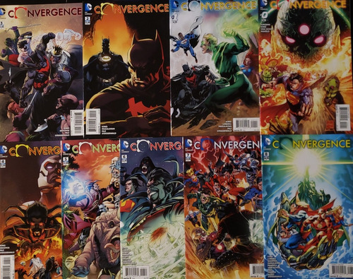 Dc - Justice League / Convergence (0 Al 8) Completa