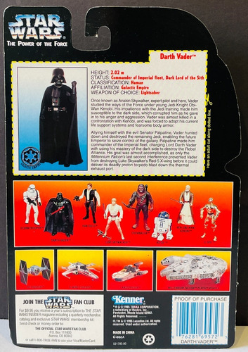 Star Wars Potf Na Darth Vader Sable Largo (Usado)