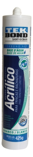 Caja 12und Sellador Acrilico Pintable Blanco Tekbond 280ml