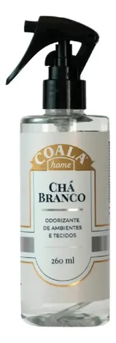 Coala Spray Home Odorizante De Ambientes E Tecidos Chá Branco 260ml Aromatizante