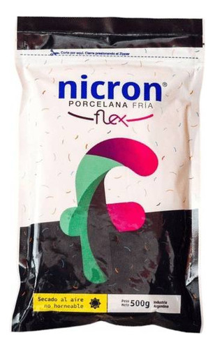 Porcelana Fria Nicron Flex 500gr. Serviciopapelero