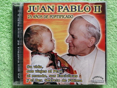 Eam Cd Multimedia Juan Pablo Segundo 25 Años De Pontificado