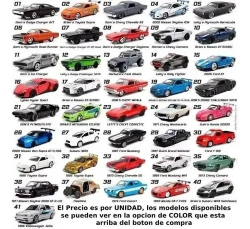 Colección FAST AND FURIOUS