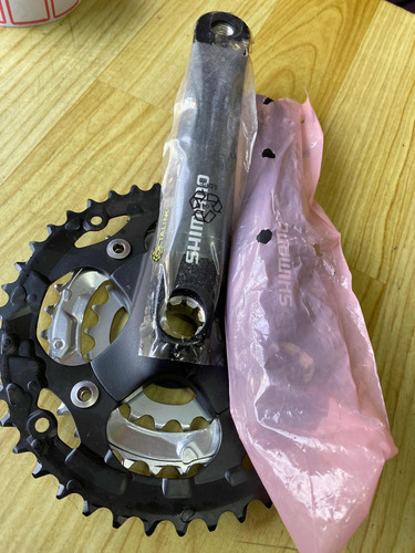 Pedivela Shimano M-341 Preto De Alumínio