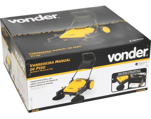 Varredeira Manual De Piso Com Recolhedor Vpv920 Vonder