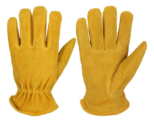 Guantes De Piel De Vacuno Cálidos Y Gruesos Para Esquí En Fr