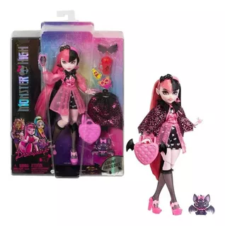 Muñeca Monster High Draculaura C/ Accesorios Original