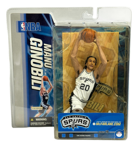 Manu Ginobili Nba Spurs Mc Farlane