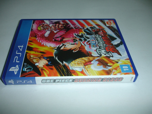 One Piece Burning Blood - Ps4 - Midia Fisica Original (Usado)