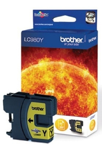 Tinta Brother Lc980m Amarillo Original