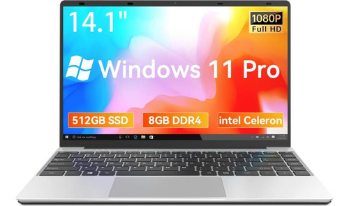 Antemper Laptop De 14.1 Pulgadas, Computadora Portátil Win 1