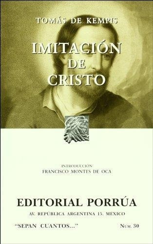 Imitación De Cristo Tomás De Kempis Editorial Porrua Mexico