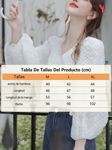 Camisa Para Dama Holgada Y Plisada Para Uso Diario