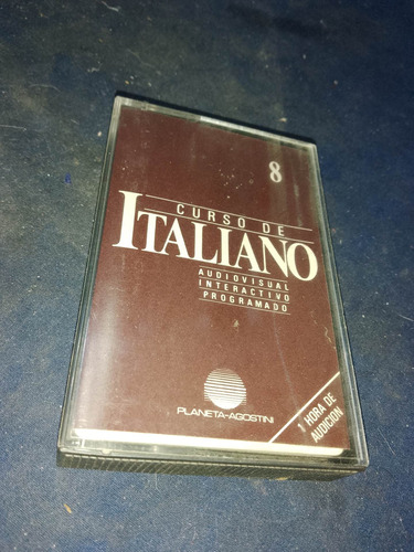 Cassette Antiguo Curso Italiano N 8 