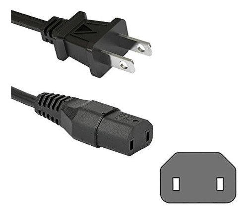 Hqrp Cable De Alimentacion De Ca De 10 Pies Para Sony Kdl-4