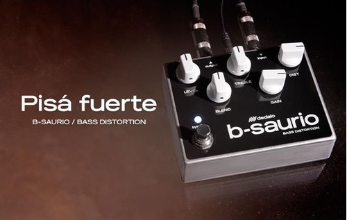 Imagen 2 de 10 de Dedalo B-saurio Efecto Bajo Distorsión Bass