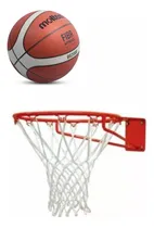 Comprar Combo Aro De Basquet Hierro Macizo + Red + Pelota Molten Gr3