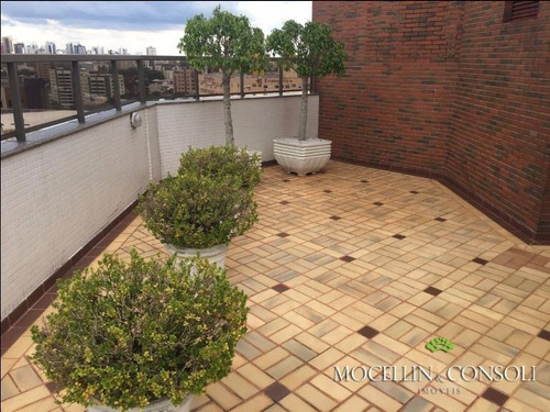 Imagem 18 de 19 de Cobertura Com 2 Dormitórios À Venda, 477 M² Por R$ 3.650.000,00 - Champagnat - Curitiba/pr - Co0025