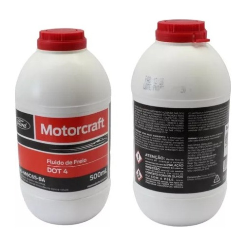 Kit 2 Fluidos De Freio Dot 4 Original Motorcraft 500 Ml !!!