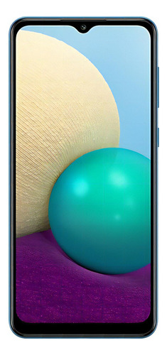 Smartphone Samsung Galaxy A02 Tela 6.5 32gb 2gb Ram Azul