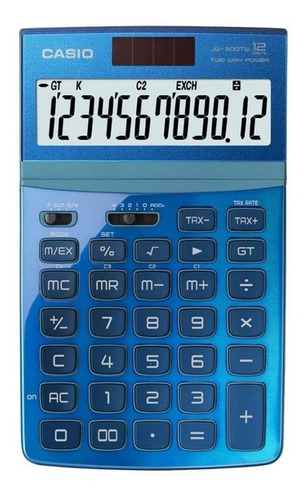 Calculadora De Escritorio Casio Jw-200tw Pantalla Ajustable