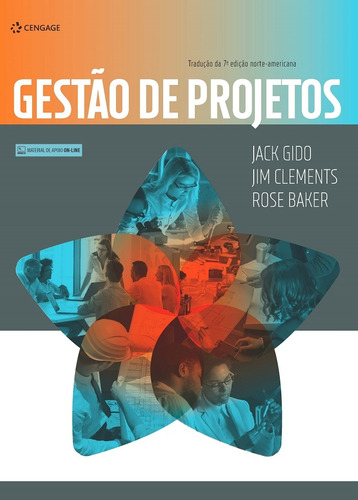 Gestão de Projetos, de Gido, Jack. Editorial Cengage Learning Edições Ltda., capa mole em português, 2018