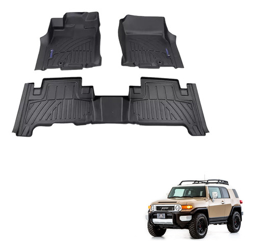 Juego De Tapetes Uso Rudo 3d Para Toyota Fjcruiser 2013