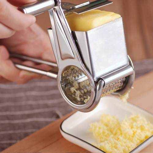 Fe Rallador De Queso Rayador Manual Espiral Nicer Dicer