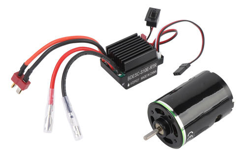 Motor De 540 Escobillas Para Set 1/10 Rc Crawler Esc Water