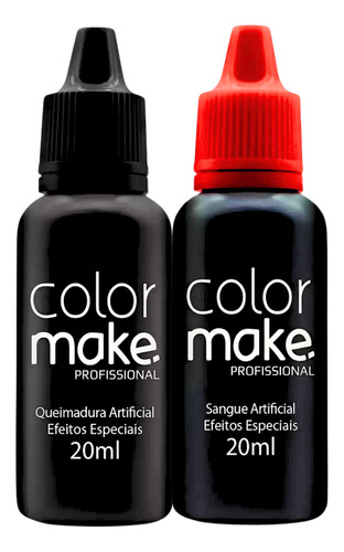 Kit Sangue Falso Artificial P/ Maquiagem Artística Colormake